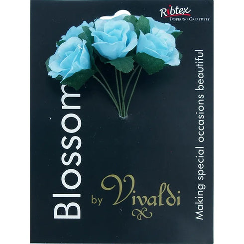 Polyester Mini Rose Flower